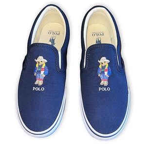 Polo Ralph Lauren Keaton Polo Bear Slip On Sneakers